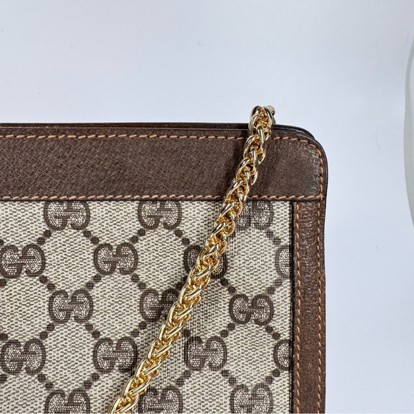 Gucci Supreme GG Monogram Accessory Collection Clutch Crossbody Bag - Picture 5 of 14